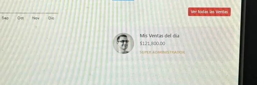 Captura de ventas - Después